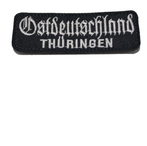 Klettaufnäher Ostdeutschland Thüringen